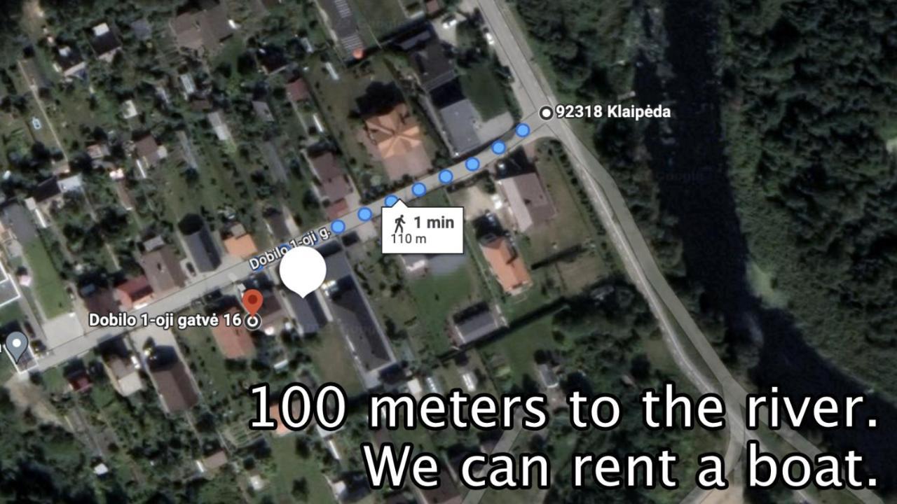 Apartamentai su pirtimi Klaipeda Bagian luar foto